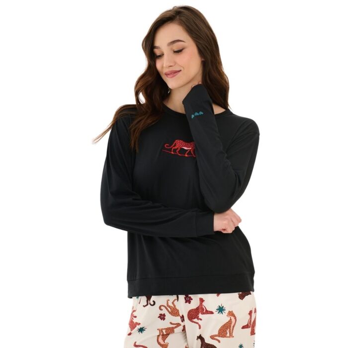 PIJAMA ANIMAL CON REMERA