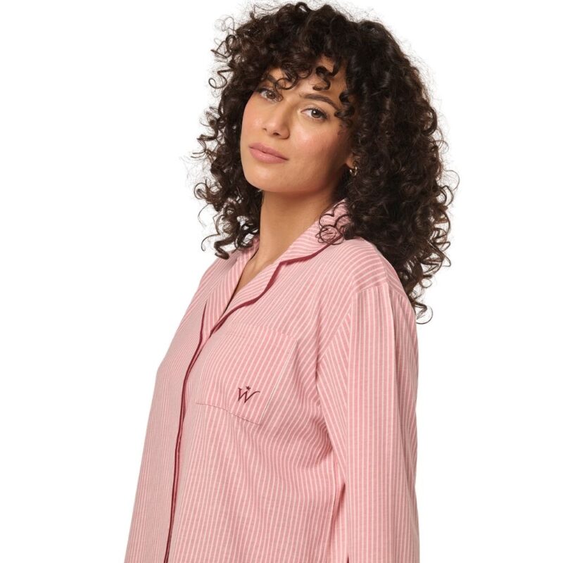 Camison Camisero Rayas Rosa
