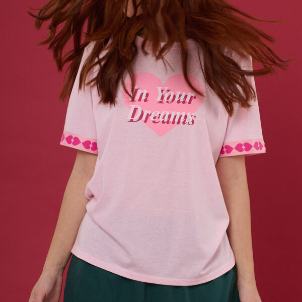 PIJAMA REMERA Y SHORT HEARTLESS